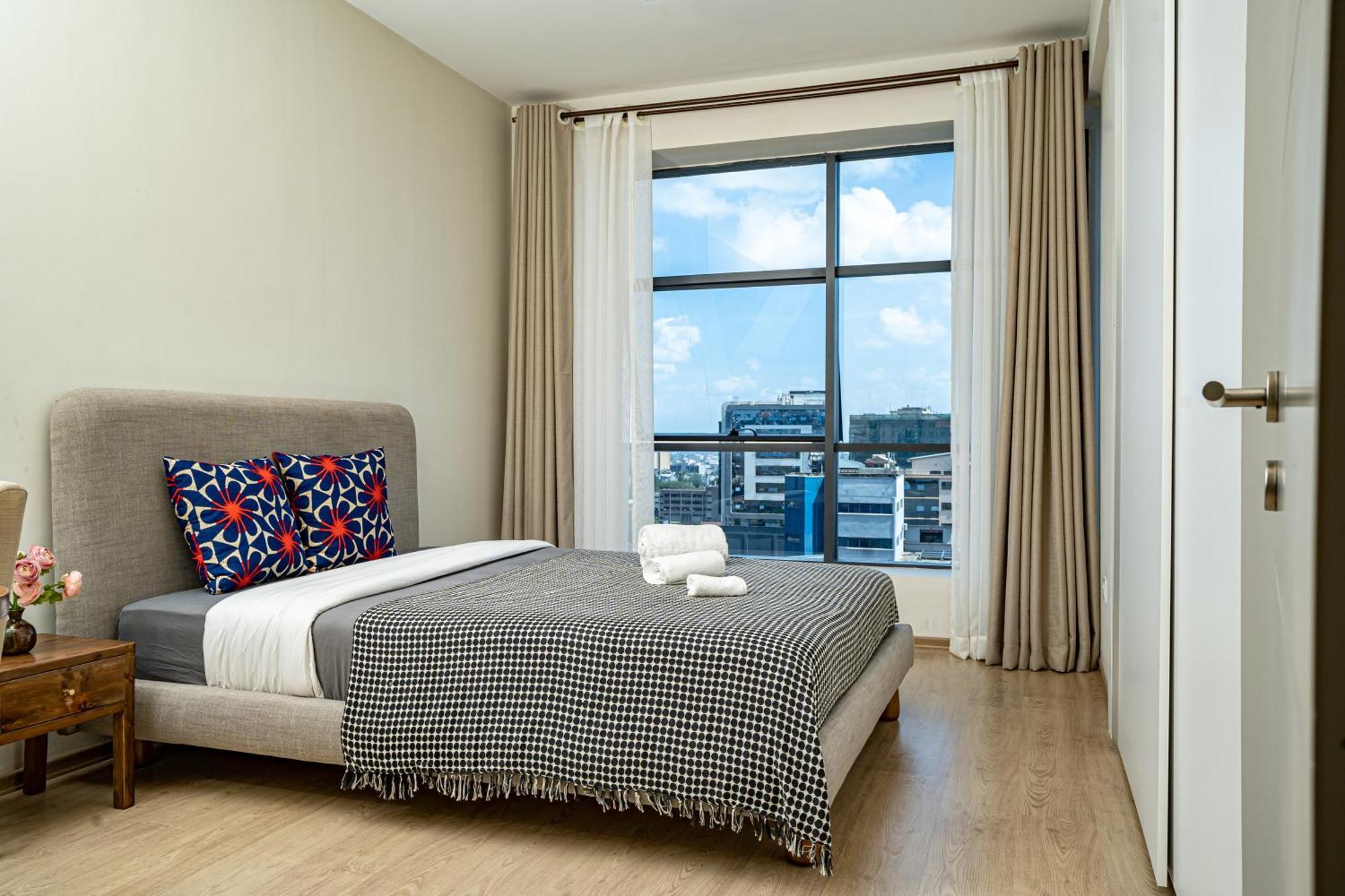 Elite One Bedroom Apartment,Swimming Pool, Gym, Workspace ,Wonderiss Homes Close Proximity To Gtc, Jw Mariott And Kempinski Nairobi Zewnętrze zdjęcie